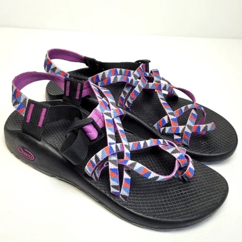 CHACO ZX2 CLASSIC CAMPER PURPLE OUTDOOR WOMENS SANDALS 9